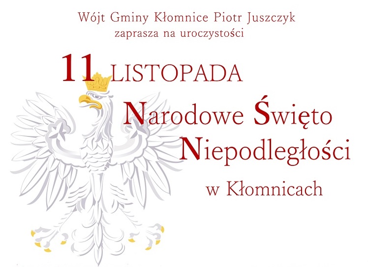 11 listopada Narodowe Święto Niepodległości